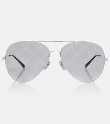 Guccissima GG aviator sunglasses | Gucci