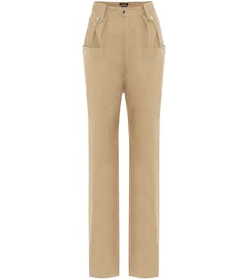 Yerris high-rise straight pants | Isabel Marant