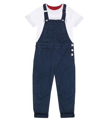 Latzhose aus Denim | Brunello Cucinelli Kids