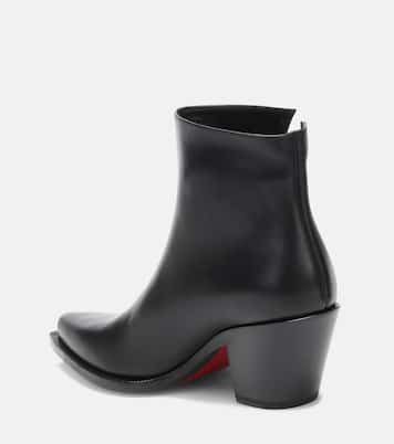 Santiazip 65 leather ankle boots | Christian Louboutin