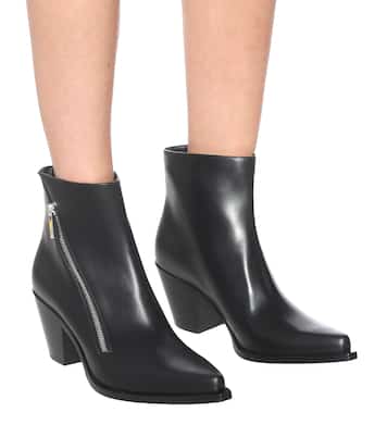 Santiazip 65 leather ankle boots | Christian Louboutin