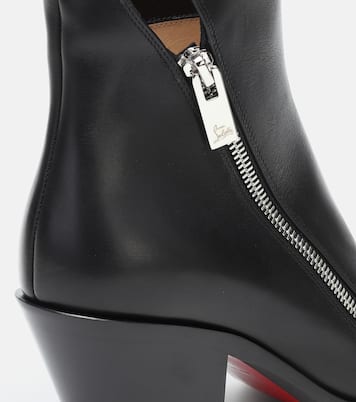 Santiazip 65 leather ankle boots | Christian Louboutin