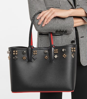 Shopper Cabata in pelle con borchie | Christian Louboutin
