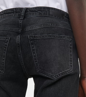 Girlfriend mid-rise slim jeans | AG Jeans