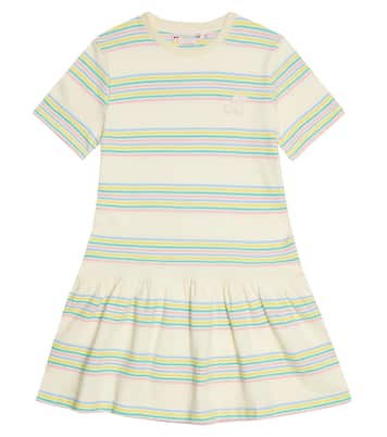 Amaia striped cotton dress | Bonpoint