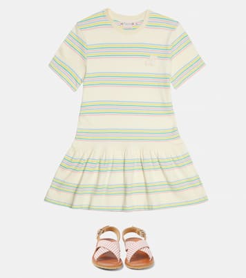 Amaia striped cotton dress | Bonpoint