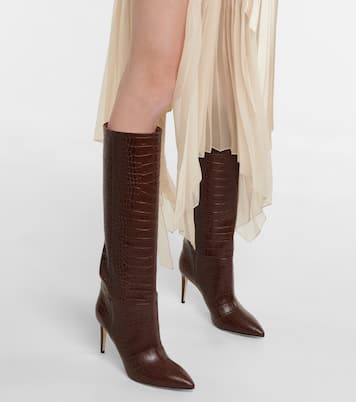 Bottes en cuir embossé | Paris Texas