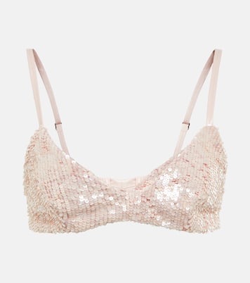Sierra sequined bralette | The Mannei