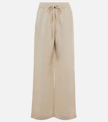 Pantalon ample Essentials en lin mélangé | CO