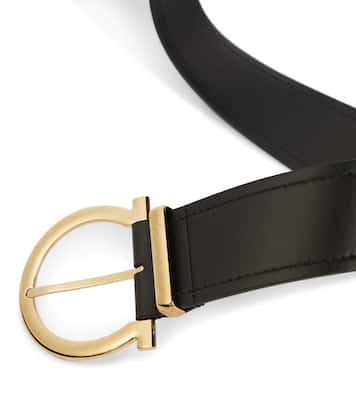 Gancini leather belt | Ferragamo