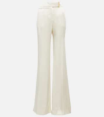 Pantalon ample en satin | Tom Ford