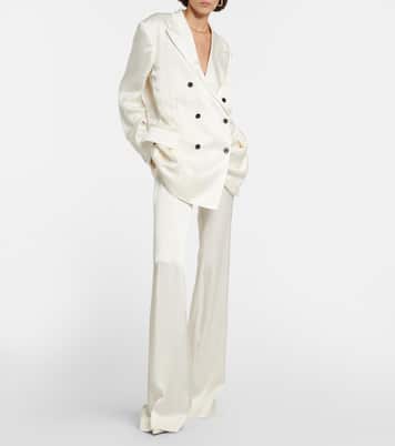 Pantalon ample en satin | Tom Ford