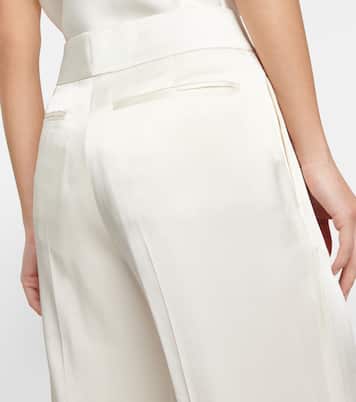 Pantalon ample en satin | Tom Ford