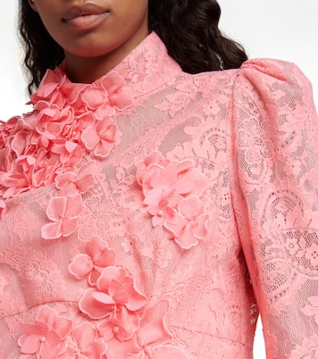 High Tide appliquéd lace minidress | Zimmermann