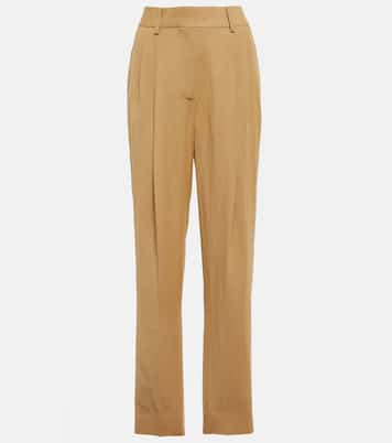 Banker high-rise straight pants | Blazé Milano