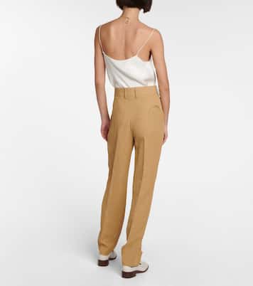 Banker high-rise straight pants | Blazé Milano