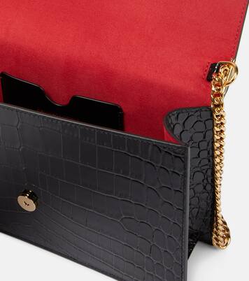 Skull Medium leather shoulder bag | McQueen
