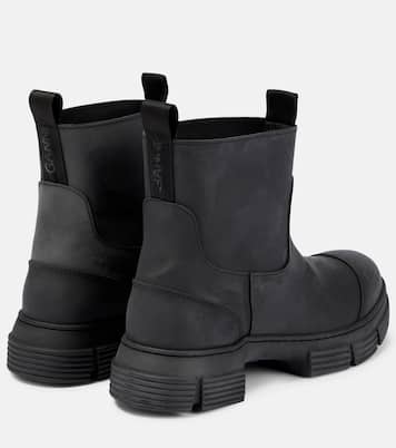 Rubber ankle boots | Ganni