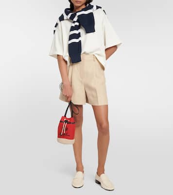 Secchiello Sailor Mini in canvas | Loro Piana