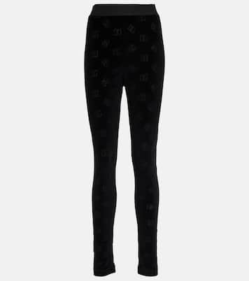Leggings de algodón con logo | Dolce&Gabbana