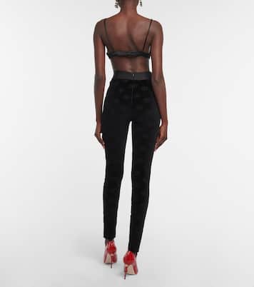 Leggings de algodón con logo | Dolce&Gabbana
