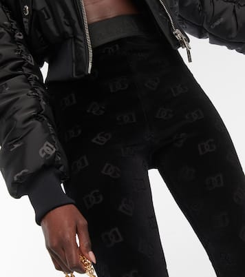 Leggings de algodón con logo | Dolce&Gabbana