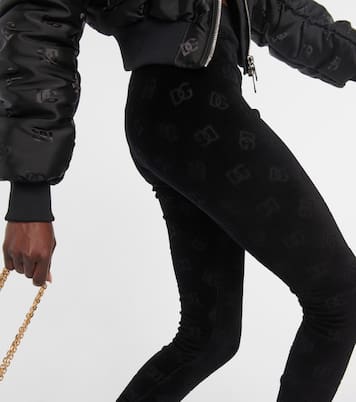 Leggings de algodón con logo | Dolce&Gabbana