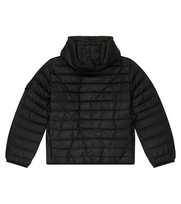 Quilted down jacket | Stone Island Junior