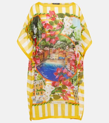 Portofino printed cotton minidress | Dolce&Gabbana