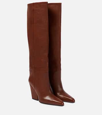Jane leather knee-high boots | Paris Texas