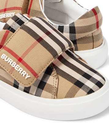 Sneakers in canvas Vintage Check | Burberry Kids