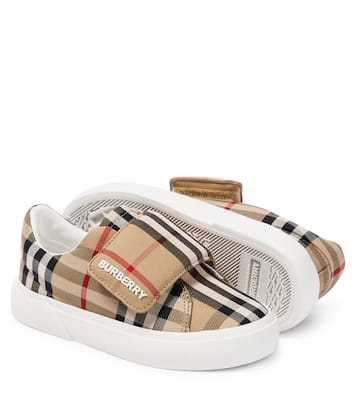 Sneakers in canvas Vintage Check | Burberry Kids