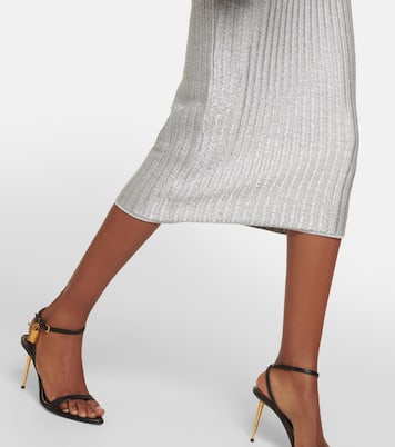 Vestido midi en mezcla de algodón | Tom Ford