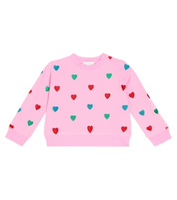 Sudadera de jersey de algodón estampada | Stella McCartney Kids