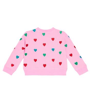 Sudadera de jersey de algodón estampada | Stella McCartney Kids