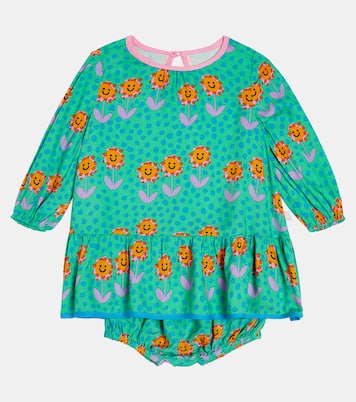 Baby printed dress and bloomers set | Stella McCartney Kids