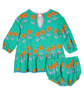 Baby printed dress and bloomers set | Stella McCartney Kids
