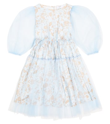 Floral tulle midi dress | Paade Mode