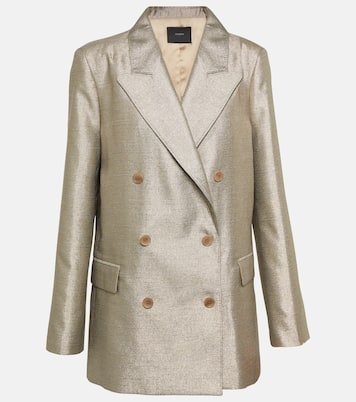 Blazer Chapone oversize metallizzato | Joseph