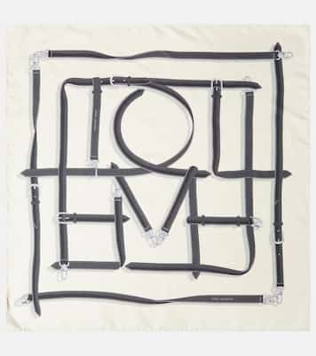 Foulard in twill di seta con stampa | Toteme