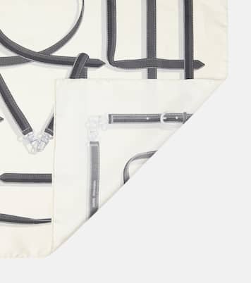 Foulard in twill di seta con stampa | Toteme