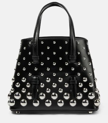 Sac Mina 20 en cuir à ornements | Alaïa