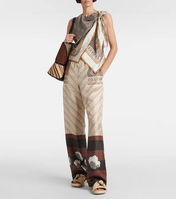 Ease brushed leather sandals | Loewe