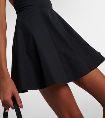 Vestido corto Teresa de algodón | Staud