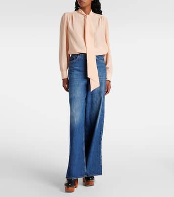 Silk chiffon blouse | Chloé