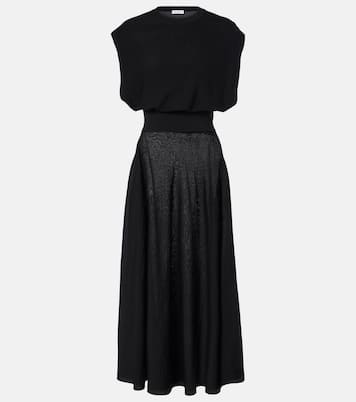 Abito midi in misto lana | Alaïa