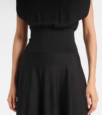 Abito midi in misto lana | Alaïa