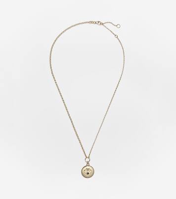 Collier Protection en or 18 ct et diamants | FoundRae