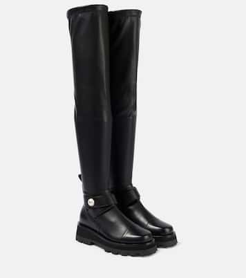 Botas mosqueteras Meena de piel | Jimmy Choo