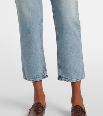 Jeans rectos 90's Pinch Waist Crop de tiro alto | Agolde